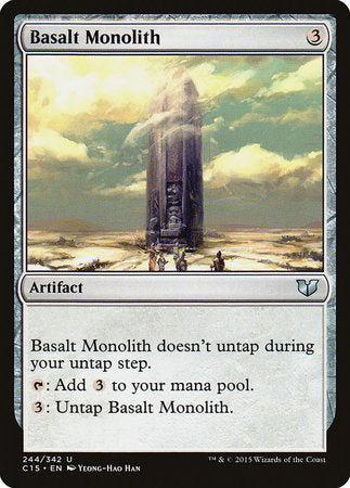 Basalt Monolith [Commander 2015] | Fandemonia Ltd