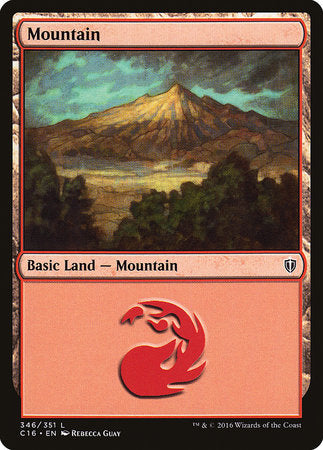 Mountain (346) [Commander 2016] | Fandemonia Ltd