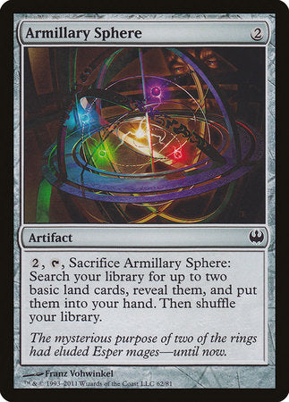 Armillary Sphere [Duel Decks: Knights vs. Dragons] | Fandemonia Ltd