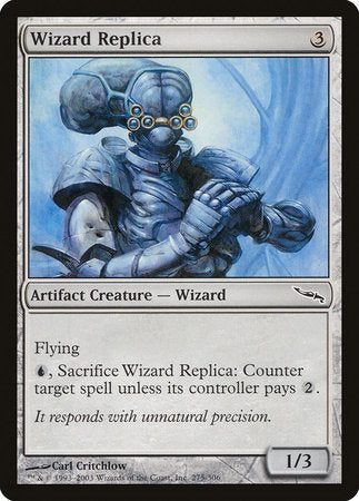 Wizard Replica [Mirrodin] | Fandemonia Ltd