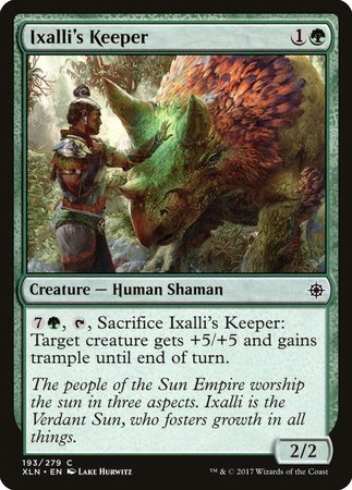 Ixalli's Keeper [Ixalan] | Fandemonia Ltd