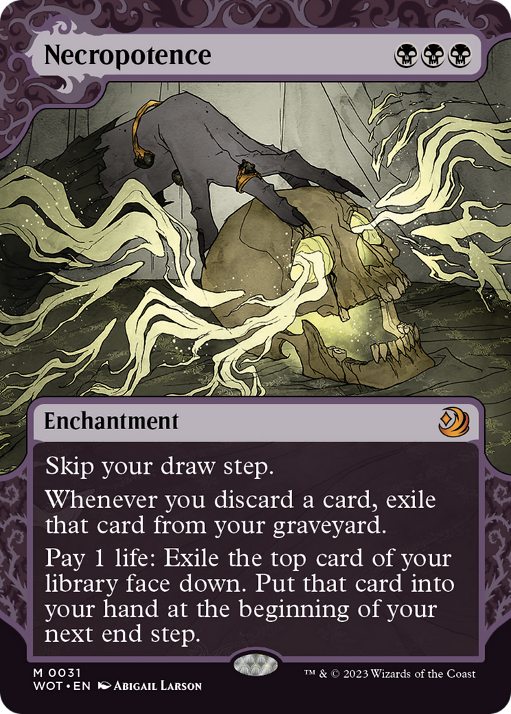 Necropotence [Wilds of Eldraine: Enchanting Tales] | Fandemonia Ltd