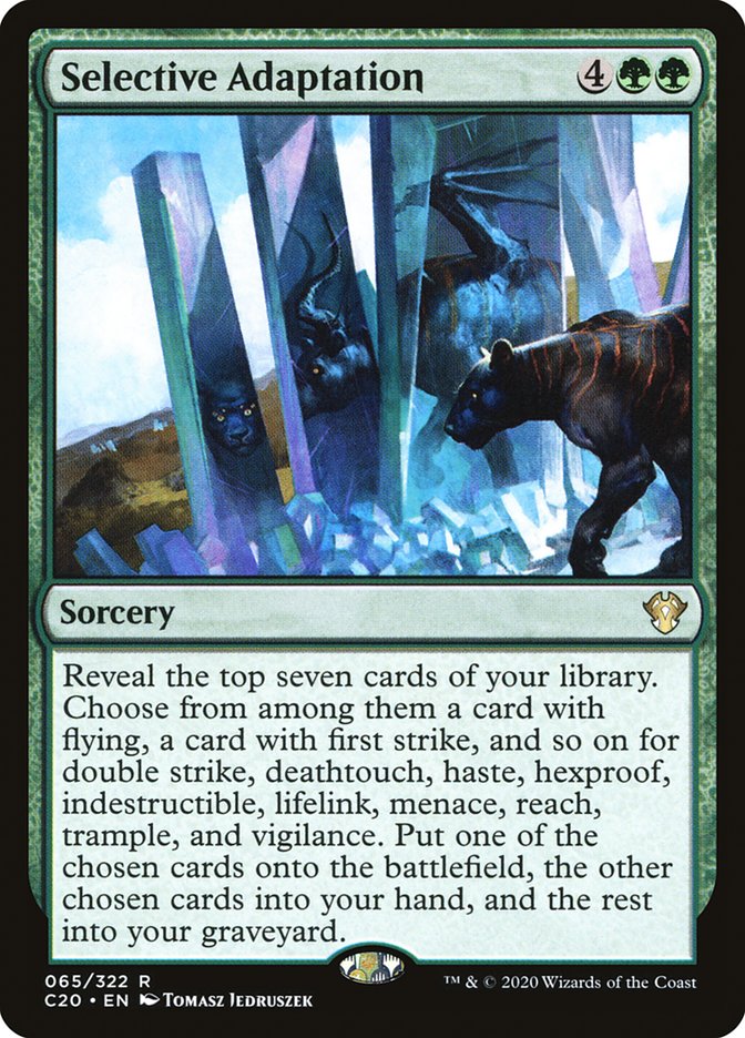Selective Adaptation [Commander 2020] | Fandemonia Ltd
