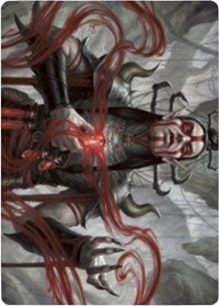 Malakir Blood-Priest Art Card [Zendikar Rising Art Series] | Fandemonia Ltd