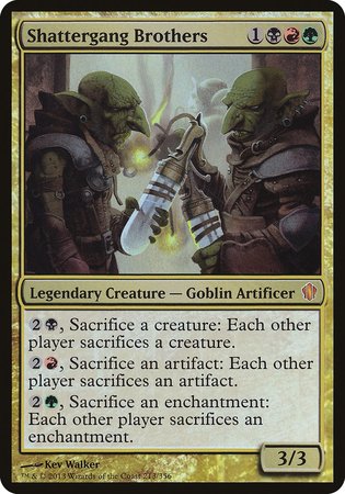Shattergang Brothers (Commander 2013) [Commander 2013 Oversized] | Fandemonia Ltd