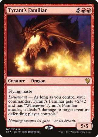 Tyrant's Familiar [Commander 2017] | Fandemonia Ltd