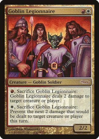 Goblin Legionnaire [Friday Night Magic 2007] | Fandemonia Ltd