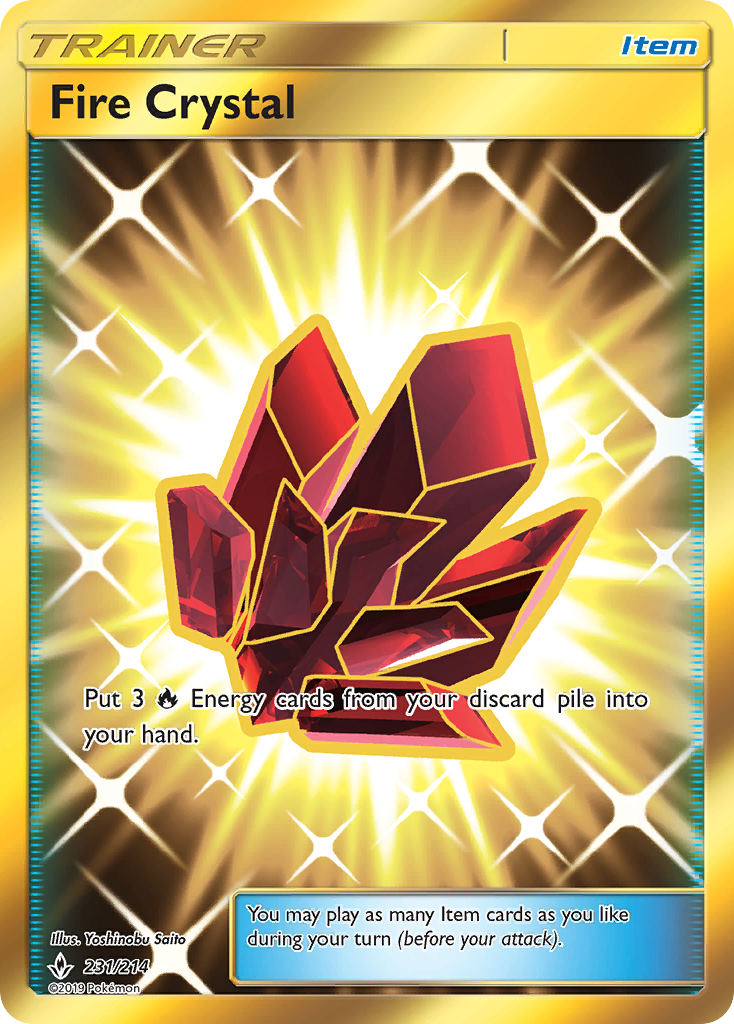 Fire Crystal (231/214) [Sun & Moon: Unbroken Bonds] | Fandemonia Ltd