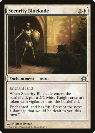 Security Blockade [Return to Ravnica] | Fandemonia Ltd