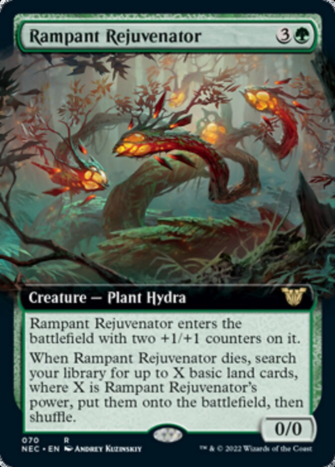 Rampant Rejuvenator (Extended) [Kamigawa: Neon Dynasty Commander] | Fandemonia Ltd