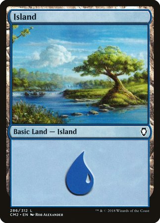 Island (286) [Commander Anthology Volume II] | Fandemonia Ltd
