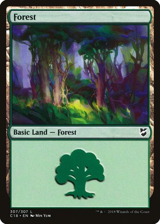 Forest (307) [Commander 2018] | Fandemonia Ltd