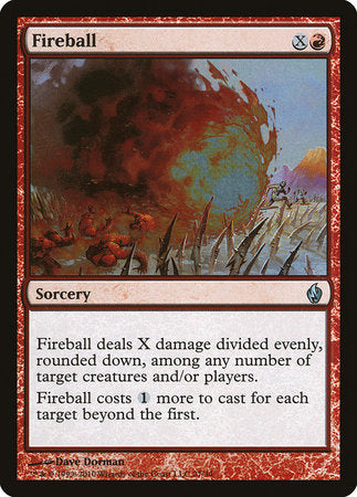 Fireball [Premium Deck Series: Fire and Lightning] | Fandemonia Ltd