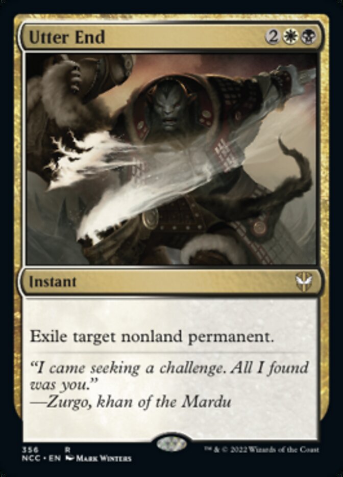Utter End [Streets of New Capenna Commander] | Fandemonia Ltd