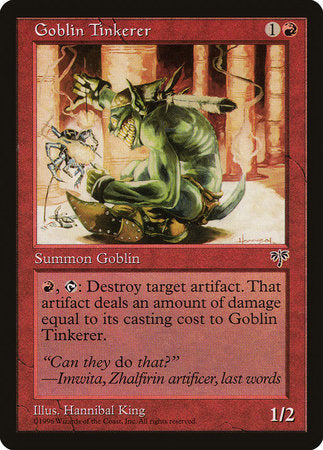 Goblin Tinkerer [Mirage] | Fandemonia Ltd