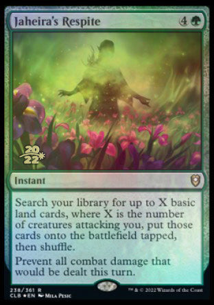Jaheira's Respite [Commander Legends: Battle for Baldur's Gate Prerelease Promos] | Fandemonia Ltd