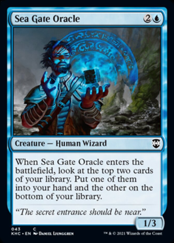 Sea Gate Oracle [Kaldheim Commander] | Fandemonia Ltd
