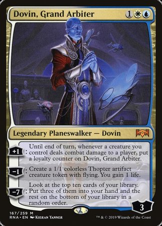 Dovin, Grand Arbiter [Ravnica Allegiance] | Fandemonia Ltd