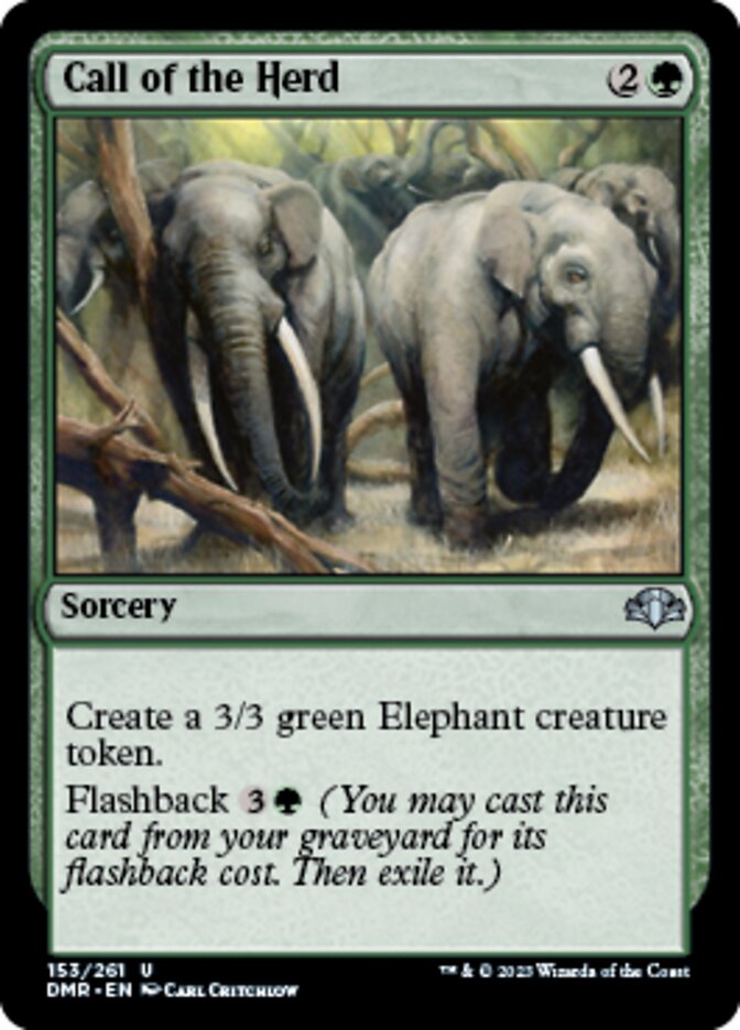Call of the Herd [Dominaria Remastered] | Fandemonia Ltd