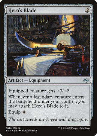 Hero's Blade [Fate Reforged] | Fandemonia Ltd