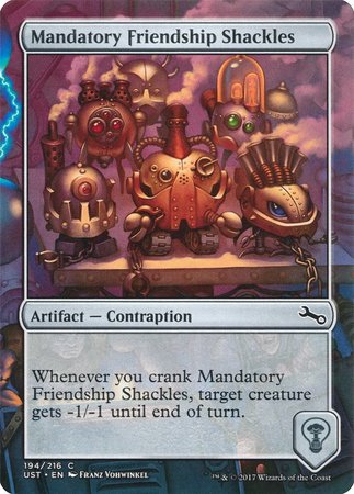 Mandatory Friendship Shackles [Unstable] | Fandemonia Ltd