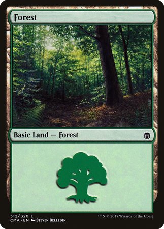Forest (312) [Commander Anthology] | Fandemonia Ltd