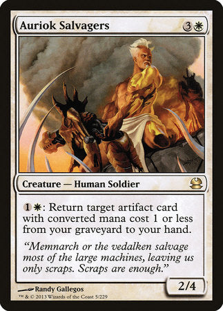 Auriok Salvagers [Modern Masters] | Fandemonia Ltd