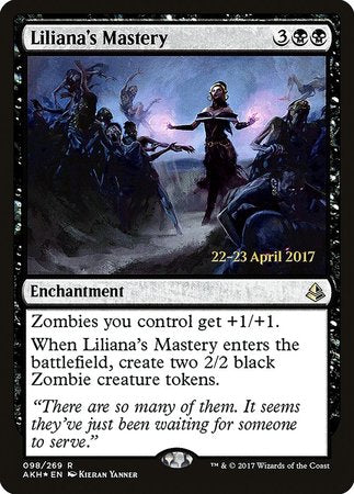 Liliana's Mastery [Amonkhet Promos] | Fandemonia Ltd