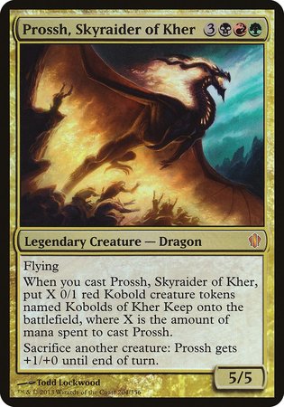Prossh, Skyraider of Kher (Commander 2013) [Commander 2013 Oversized] | Fandemonia Ltd