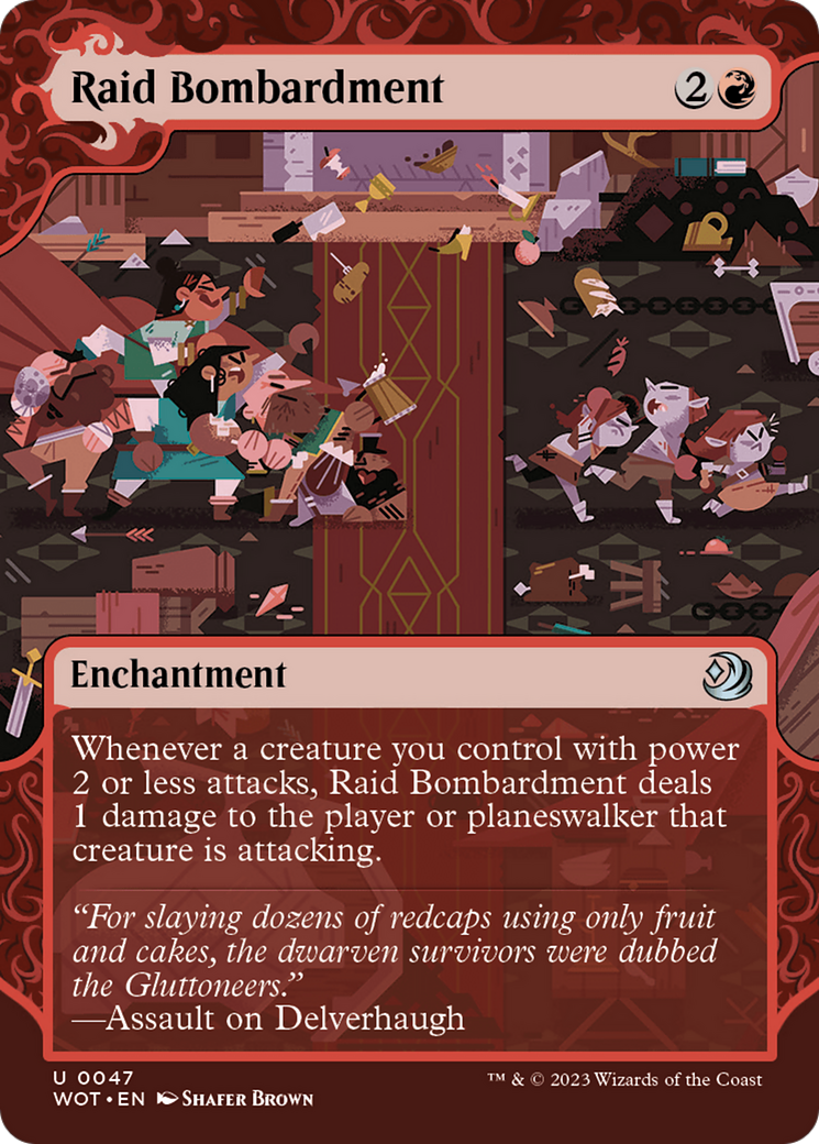 Raid Bombardment [Wilds of Eldraine: Enchanting Tales] | Fandemonia Ltd