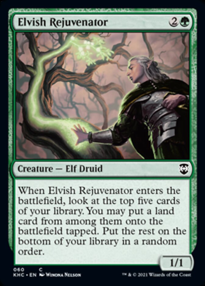 Elvish Rejuvenator [Kaldheim Commander] | Fandemonia Ltd