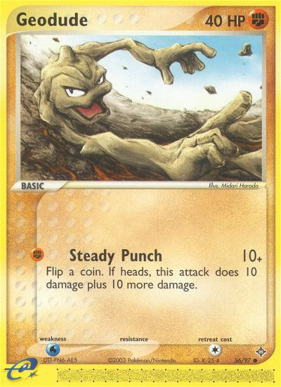 Geodude (56/97) [EX: Dragon] | Fandemonia Ltd