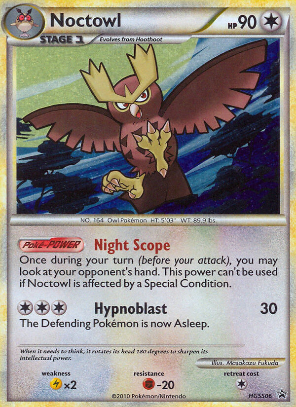 Noctowl (HGSS06) [HeartGold & SoulSilver: Black Star Promos] | Fandemonia Ltd