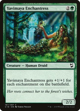 Yavimaya Enchantress [Commander 2018] | Fandemonia Ltd