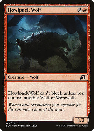 Howlpack Wolf [Shadows over Innistrad] | Fandemonia Ltd
