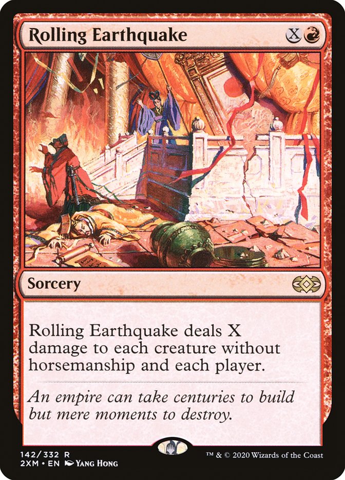 Rolling Earthquake [Double Masters] | Fandemonia Ltd