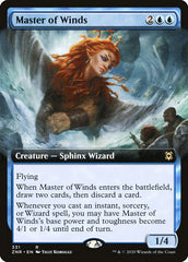 Master of Winds (Extended Art) [Zendikar Rising] | Fandemonia Ltd