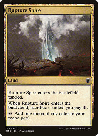 Rupture Spire [Commander 2016] | Fandemonia Ltd