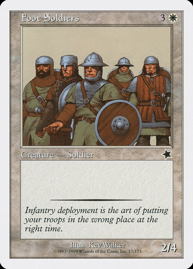 Foot Soldiers [Starter 1999] | Fandemonia Ltd