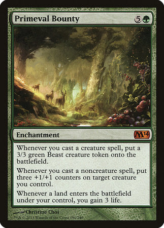 Primeval Bounty [Magic 2014] | Fandemonia Ltd