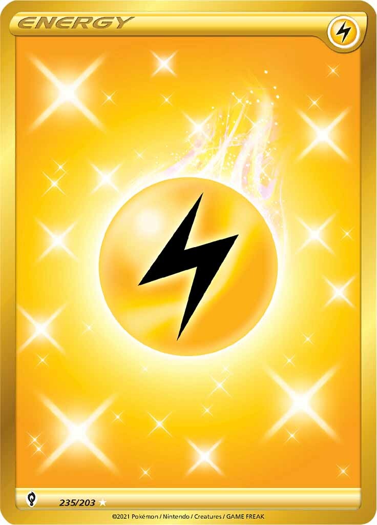 Lightning Energy (235/203) [Sword & Shield: Evolving Skies] | Fandemonia Ltd