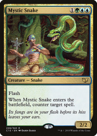 Mystic Snake [Commander 2015] | Fandemonia Ltd