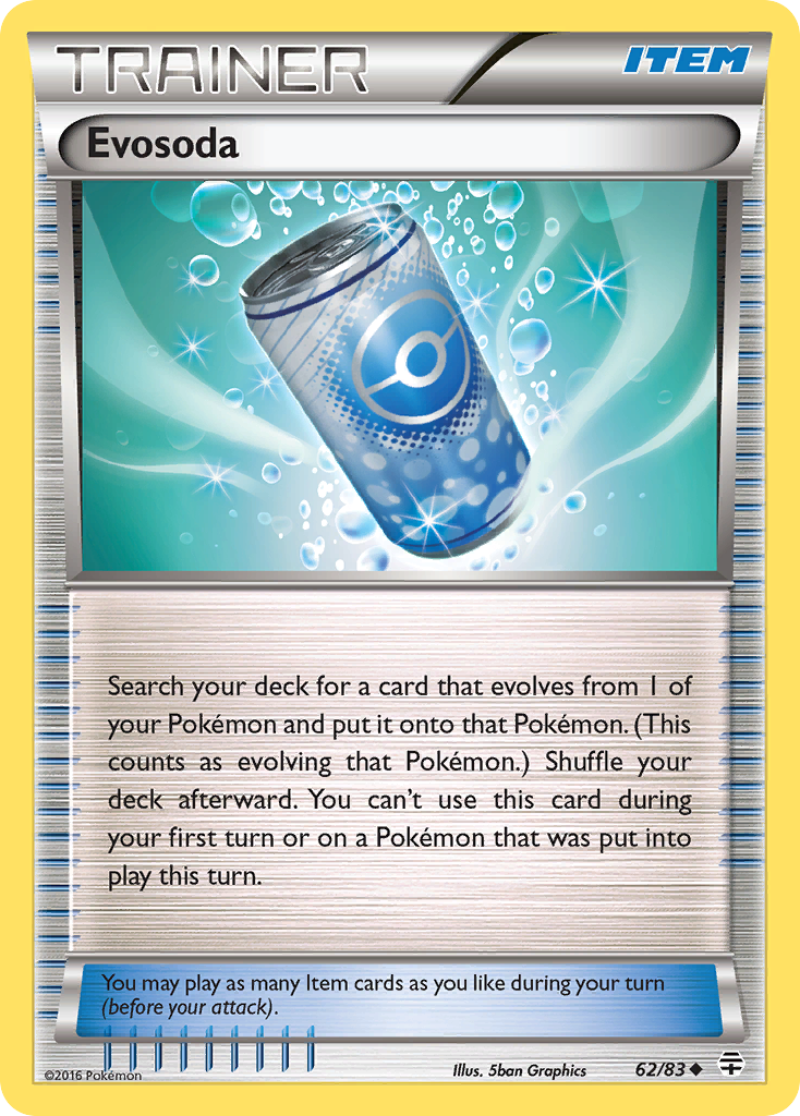 Evosoda (62/83) [XY: Generations] | Fandemonia Ltd