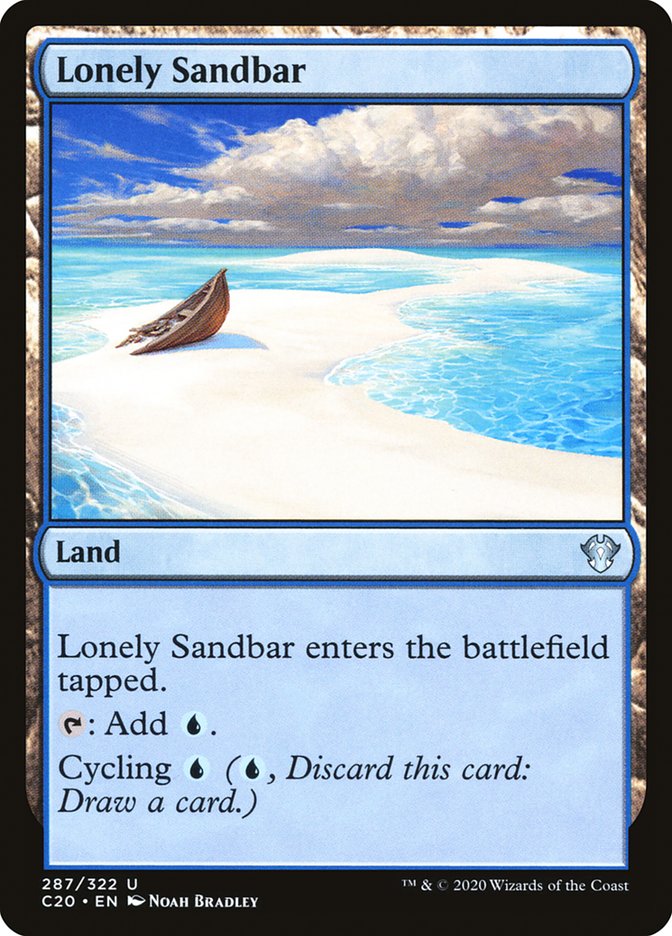 Lonely Sandbar [Commander 2020] | Fandemonia Ltd