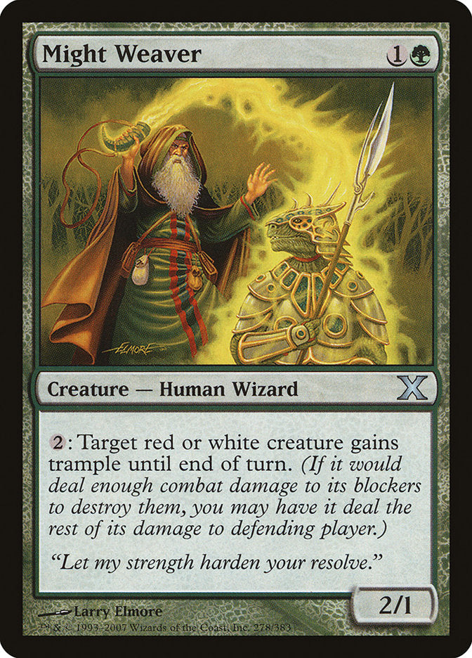 Might Weaver [Tenth Edition] | Fandemonia Ltd