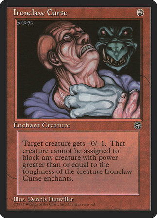Ironclaw Curse [Homelands] | Fandemonia Ltd