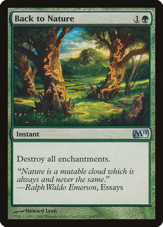 Back to Nature [Magic 2011] | Fandemonia Ltd