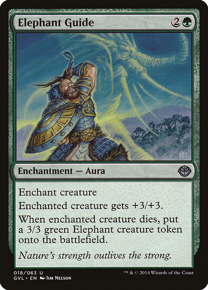 Elephant Guide (Garruk vs. Liliana) [Duel Decks Anthology] | Fandemonia Ltd