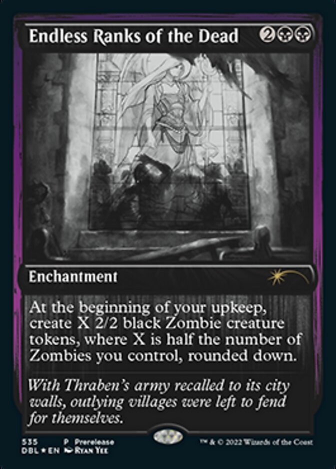 Endless Ranks of the Dead [Innistrad: Double Feature Prerelease Promos] | Fandemonia Ltd