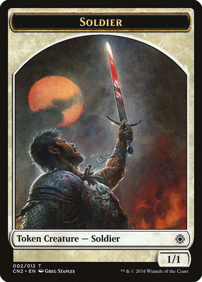 Soldier (002/012) [Conspiracy: Take the Crown Tokens] | Fandemonia Ltd